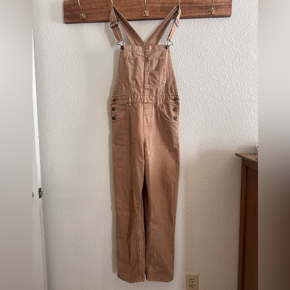 Free people Tan overall